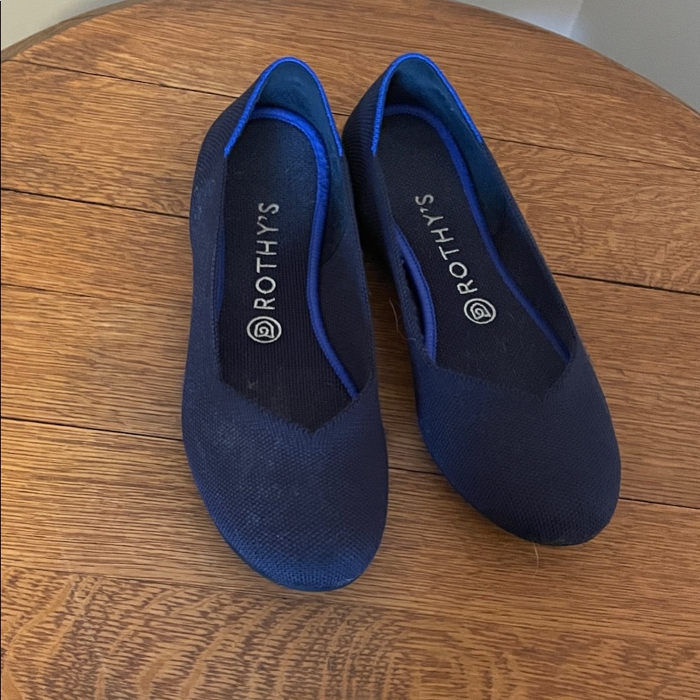 Rothy's Women's Navy Blue Loafers